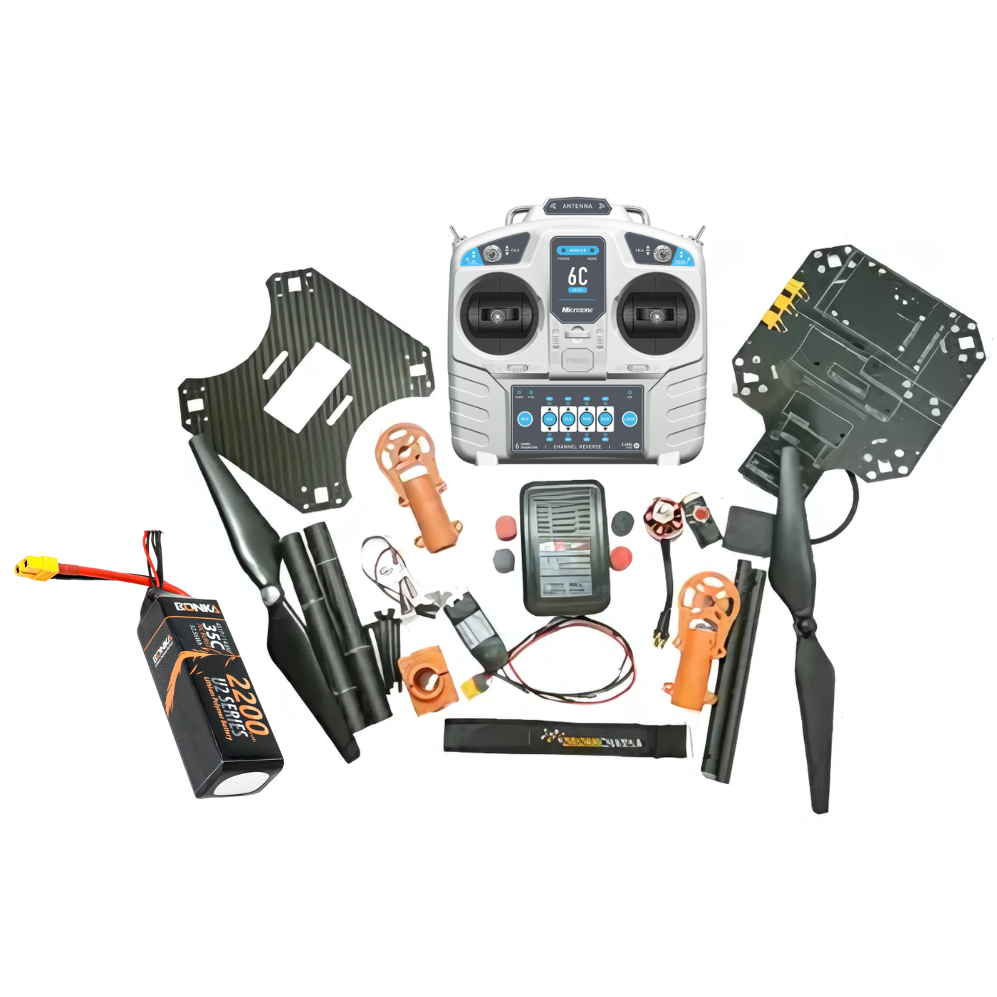 Dronacharya Vikas R&D DIY RC Drone Kit for Engineering Students and Researchers - Image 2