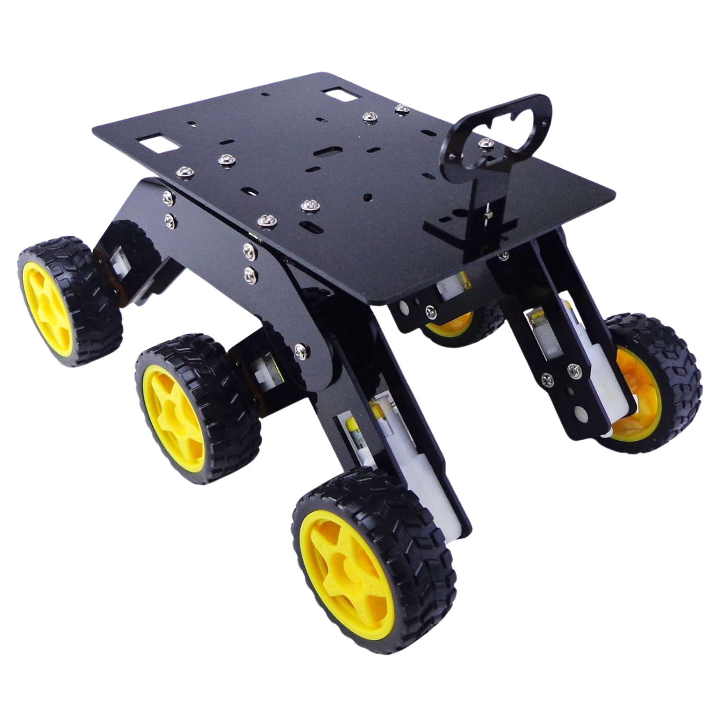 Acrylic 6WD Curious Rover Chassis DIY Robotics Kit
