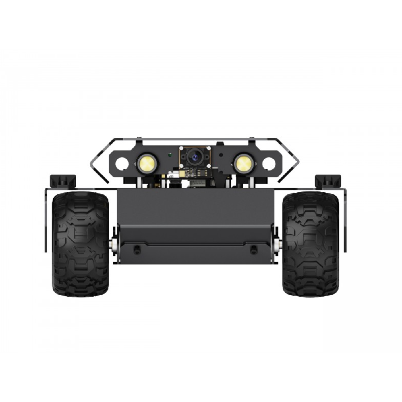 UGV Rover Open-source 6 Wheels 4WD AI Robot Chassis Kit Suitable for Raspberry Pi 4B/5 - PI4B