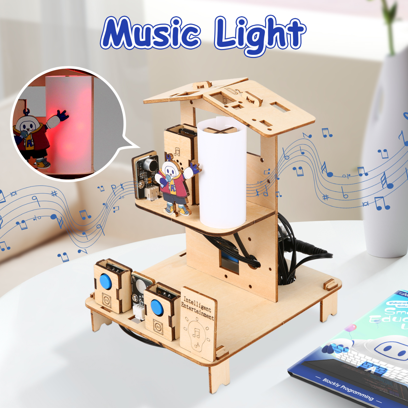 3-In-1 ACEBOTT ESP32 STEM School Smart Home Education Kit - Level 1 QE023