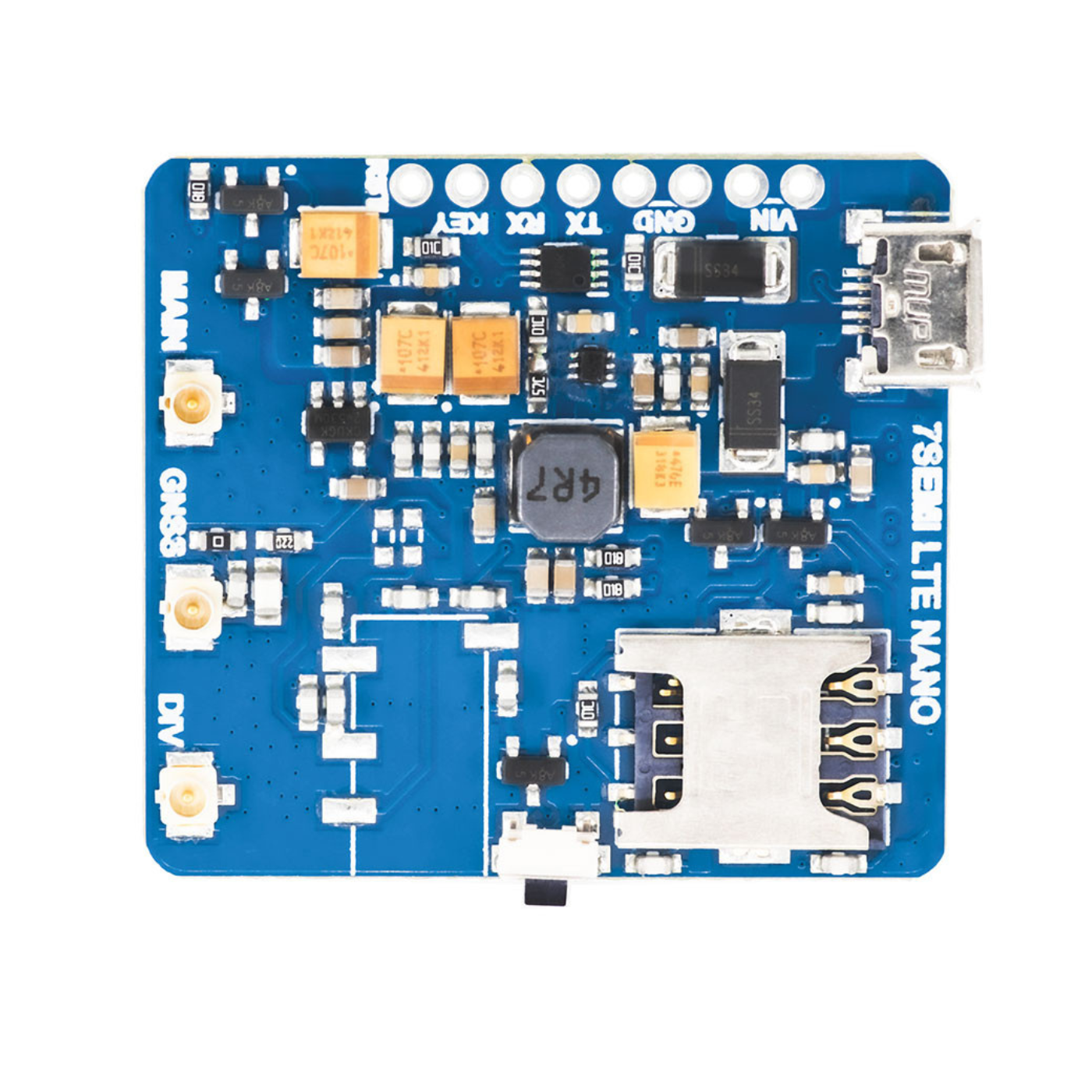 7Semi EC20 CAT-4 LTE 4G GNSS Nano Modem