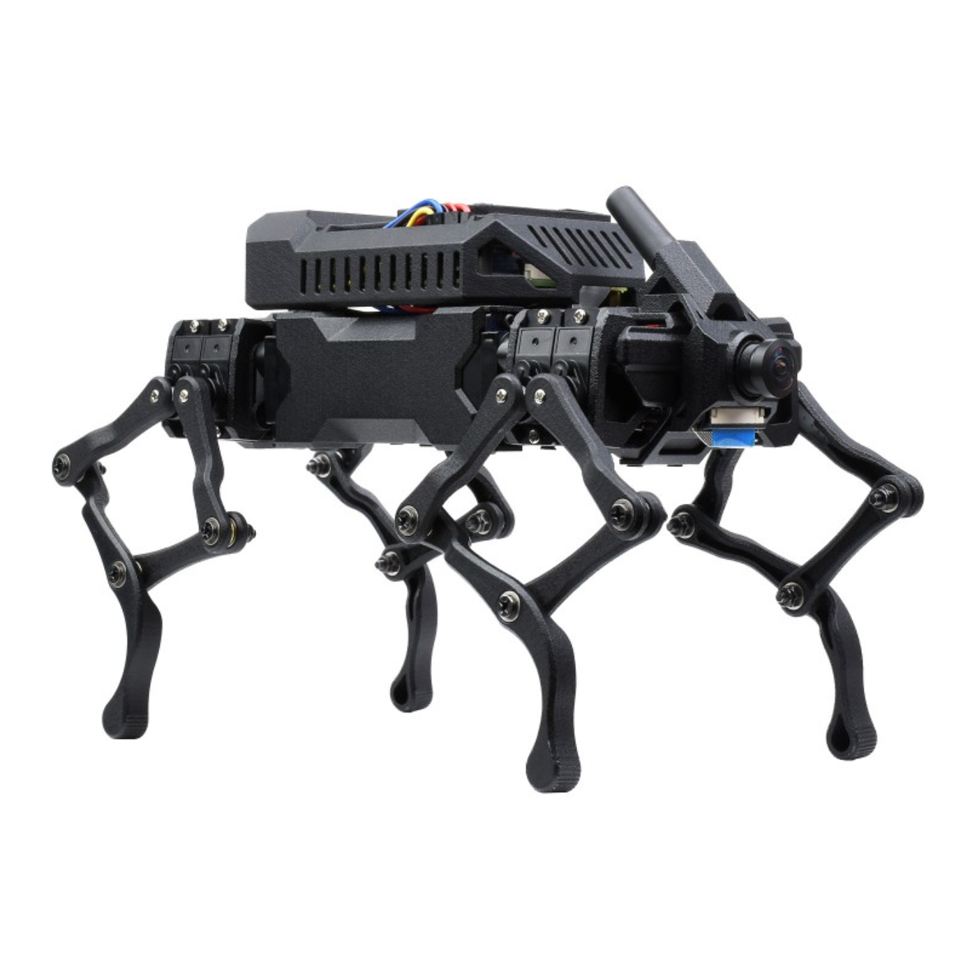 Waveshare 12-DOF Bionic Quadruped Robot Dog Powered by ESP32 & Raspberry Pi 4B - WAVEGO PI4 KIT