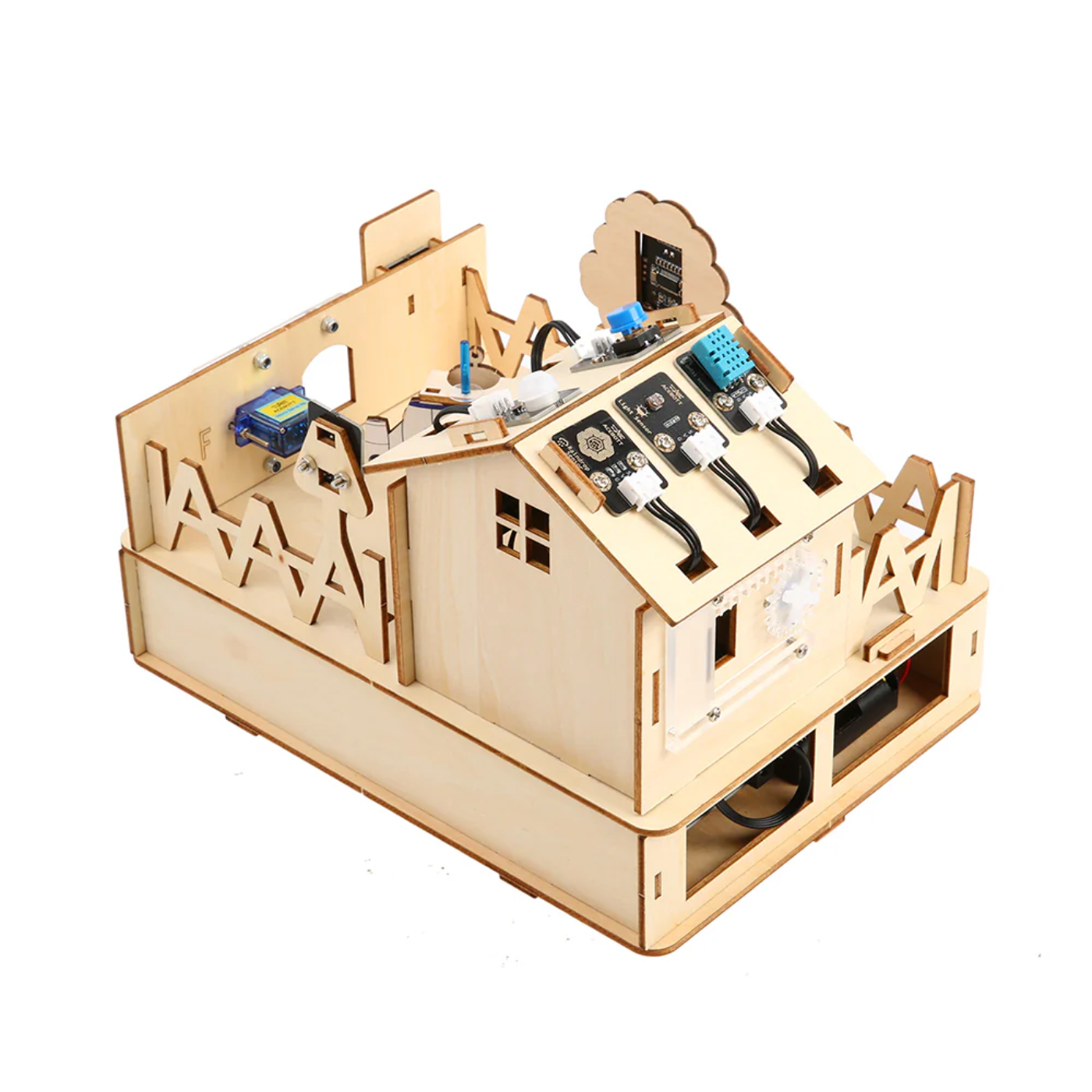 ACEBOTT QE001 ESP32 Smart Home IoT Starter Kit with ArduinoIDE/ACECode(Scratch)