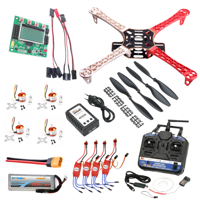 Quadcopter DIY Drone Combo Kit for Beginner