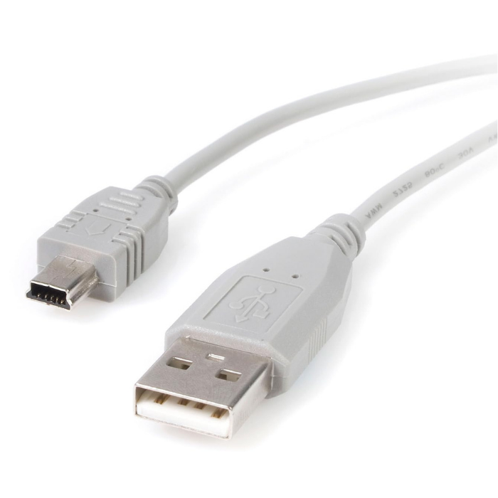 Mini USB 2.0 Cable for Arduino 30 cm (Colour May Vary)