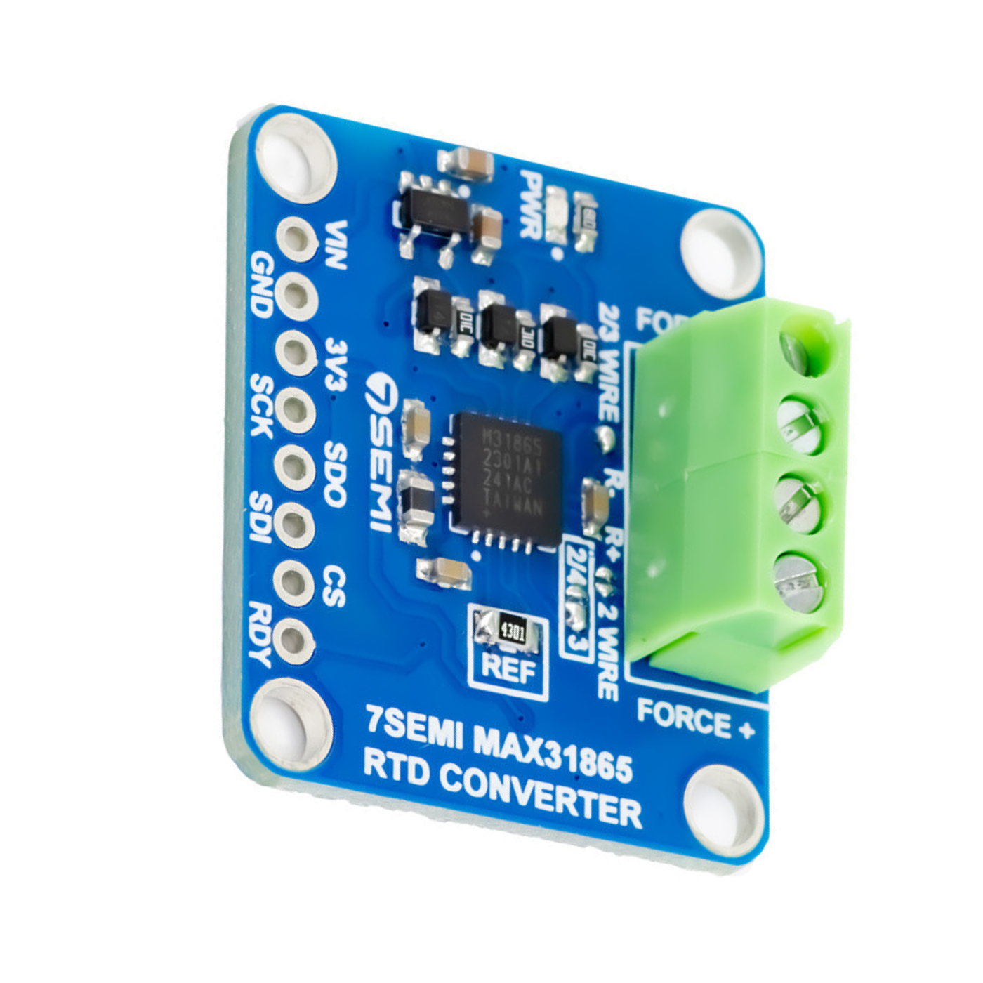 7Semi MAX31865 PT1000 RTD 3-Wire Temperature Sensor Amplifier Breakout Board - Image 4