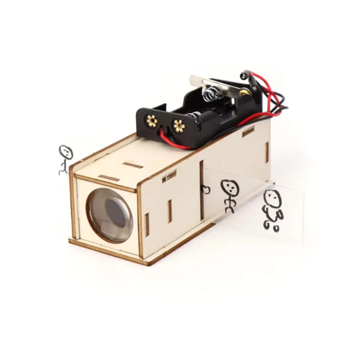 DIY Science Experiment Slide Projector STEM Kit for Kids - Image 2