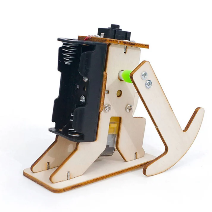 DIY Wooden Walking Robot Experimental Stem Kit Toy - Image 2