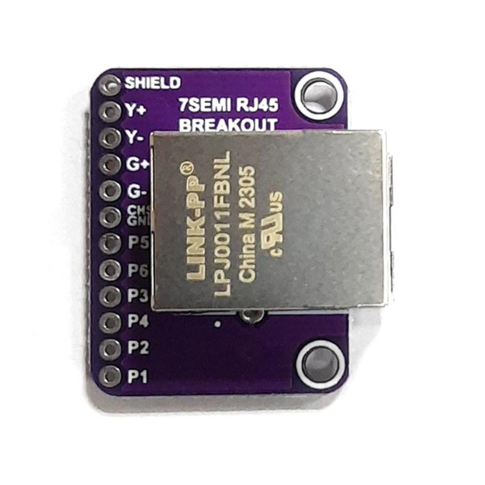 MagJack RJ45 Ethernet Connector Breakout Board -7Semi - Image 4