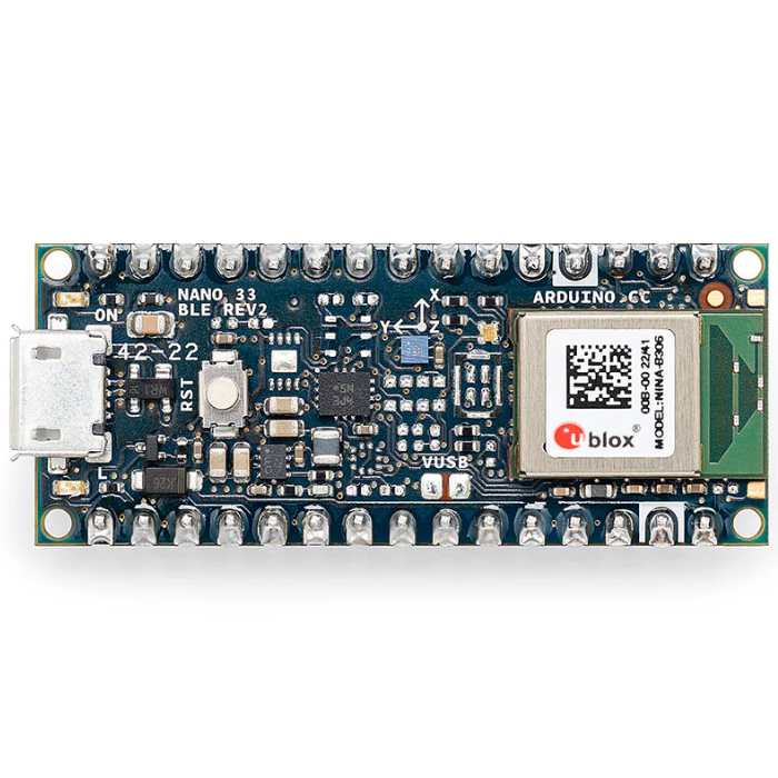 Official Arduino Nano 33 BLE Rev2 Development Board with Headers - ABX00072 - Image 4