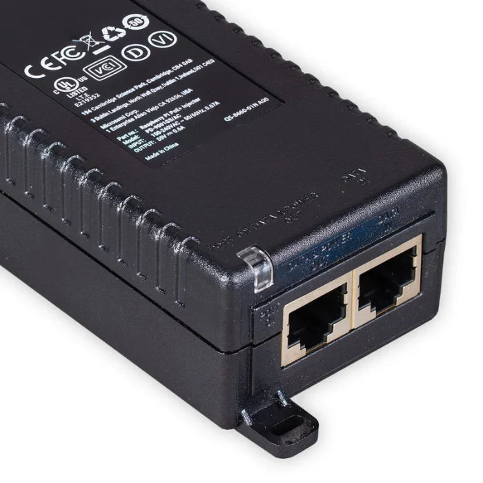 Official Raspberry Pi PoE+ Injector for Raspberry Pi Boards