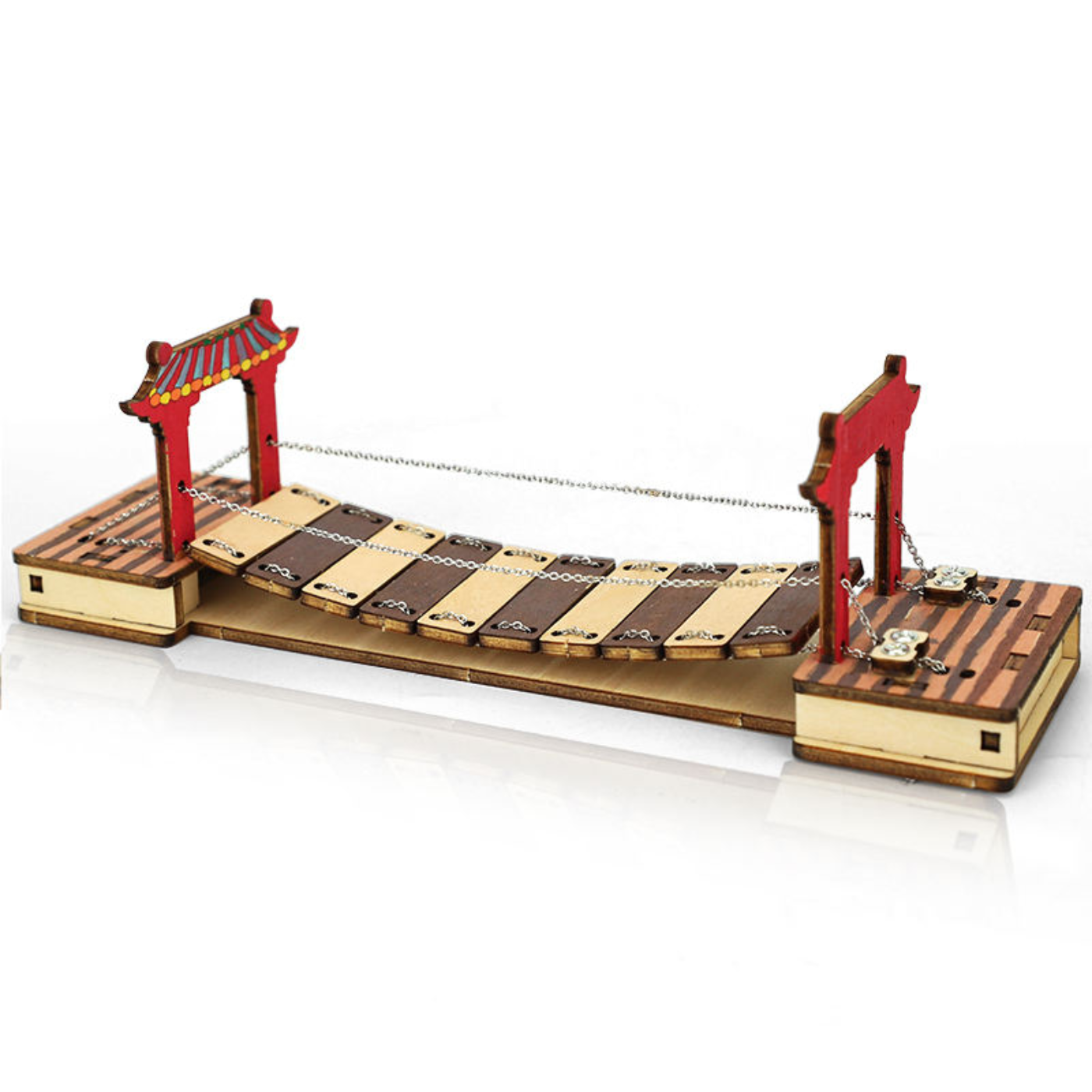 Pludo Cable Bridge DIY Kit – Learn Force & Tension Through Bridge Building for Ages 8–11 | Grade 3–5 - Image 4