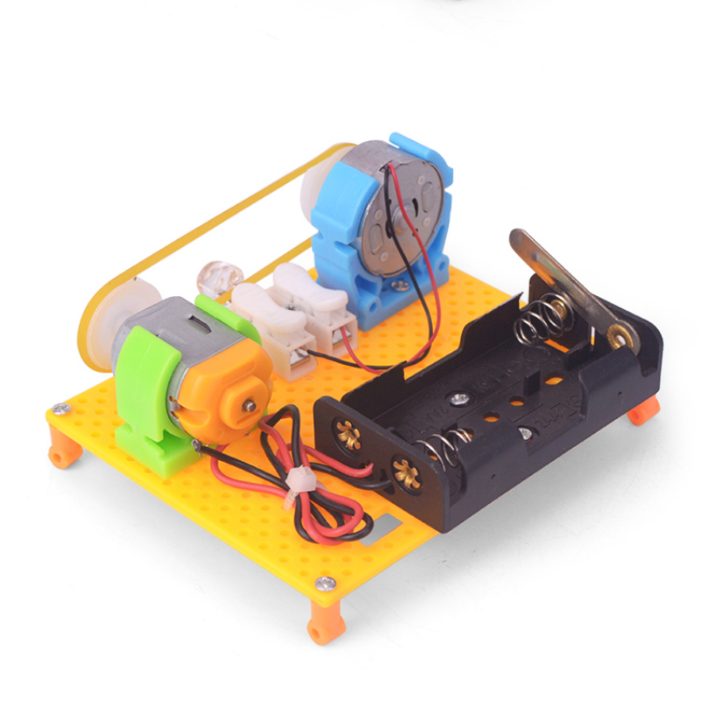 Pludo STEM Kit ElectroSpin – DIY Educational Toy for Kids 11–14 | Grade 6–8 Motor Generator Science Experiment Kit