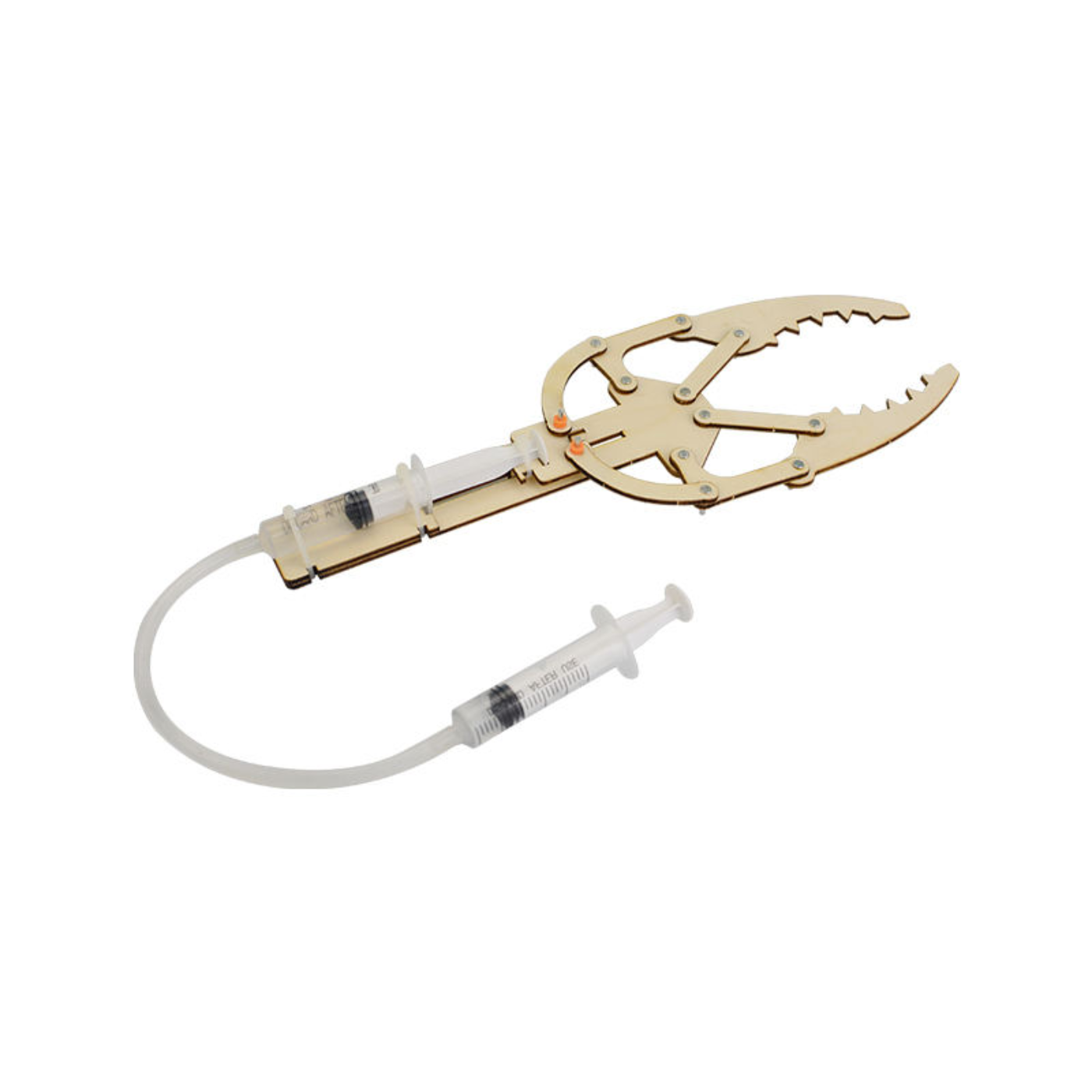 Pludo STEM Kit Fluid Force – DIY Science Experiment Kit for Kids 11–14 | Grade 6–8 Hydraulic Manipulator Project