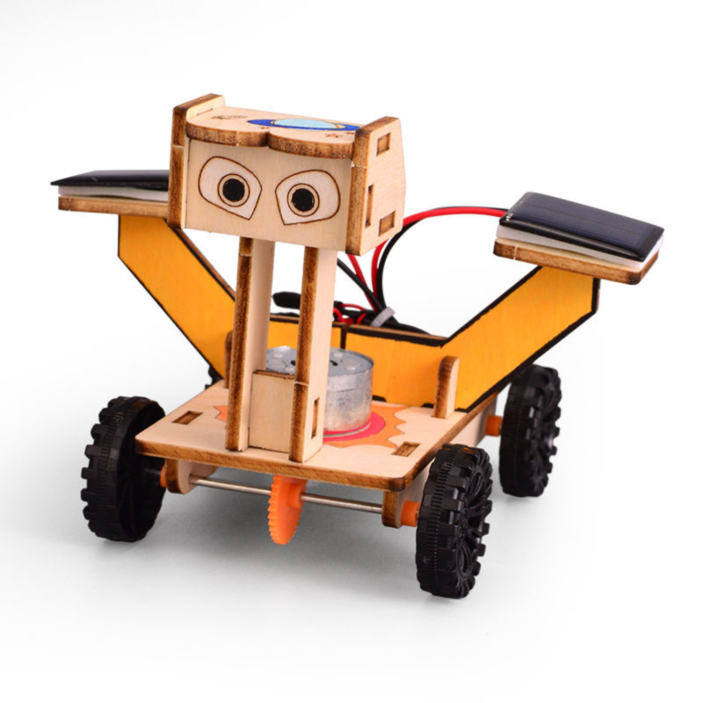 Pludo STEM Moon Rover Kit – DIY Science Experiment Kit for Kids 11–14 | Grade 6–8 Solar Energy Model - Image 2