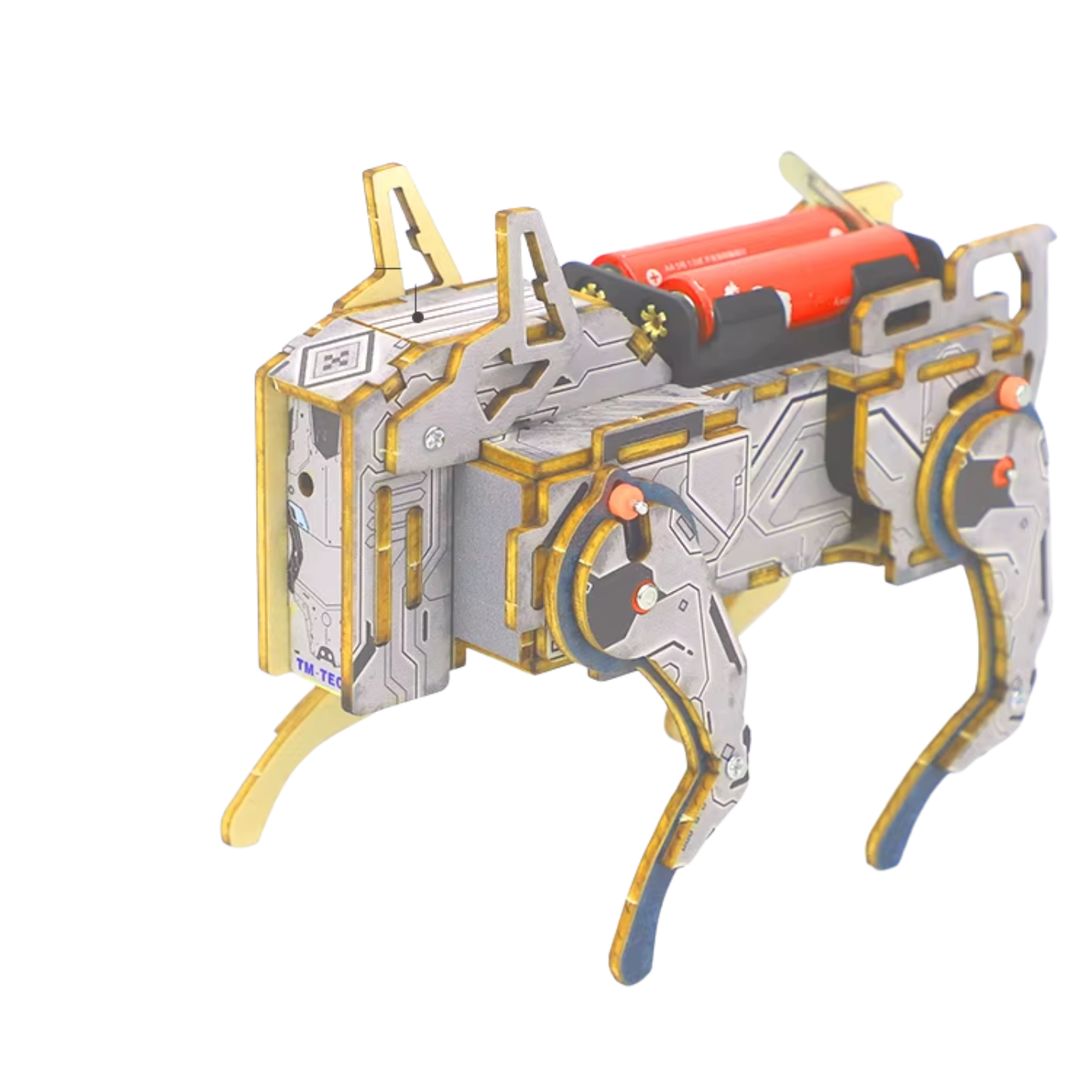 Pludo Sound Activated Robotic Dog DIY Kit – Learn Sound Detection and Mechanics for Ages 14–18 | Grade 9–10 - Image 2