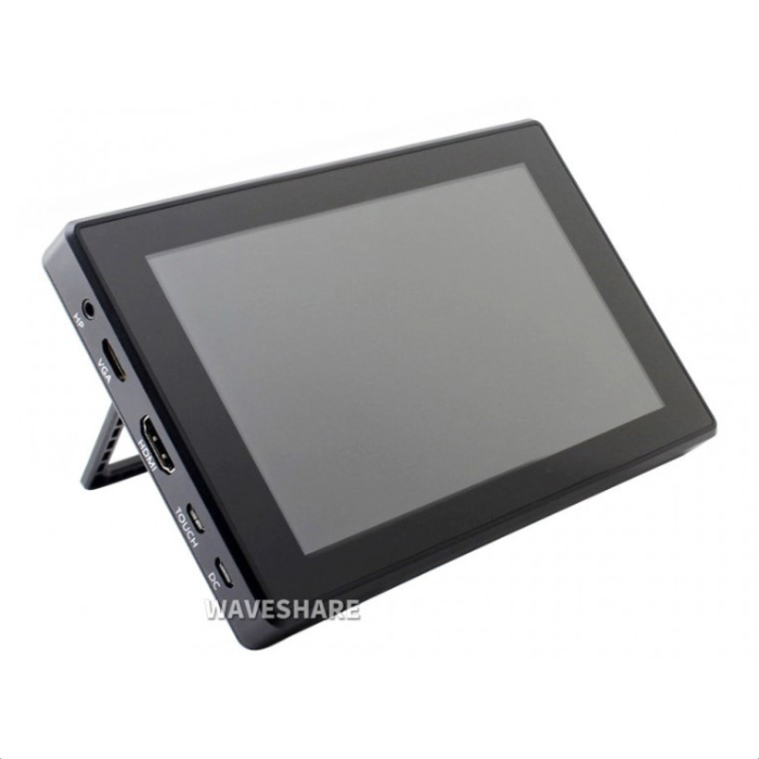 Waveshare 7inch HDMI Capacitive Touch Screen LCD (H) 1024×600 with Case - Image 3