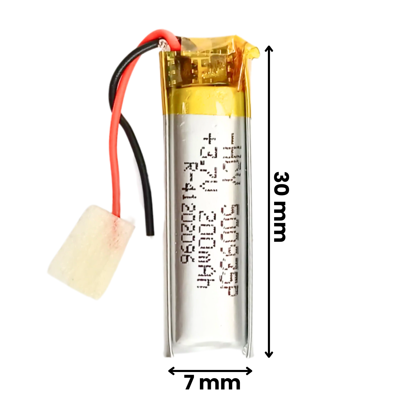 Witty Fox 200mAh Rechargeable 3.7V LiPo Battery for Drone