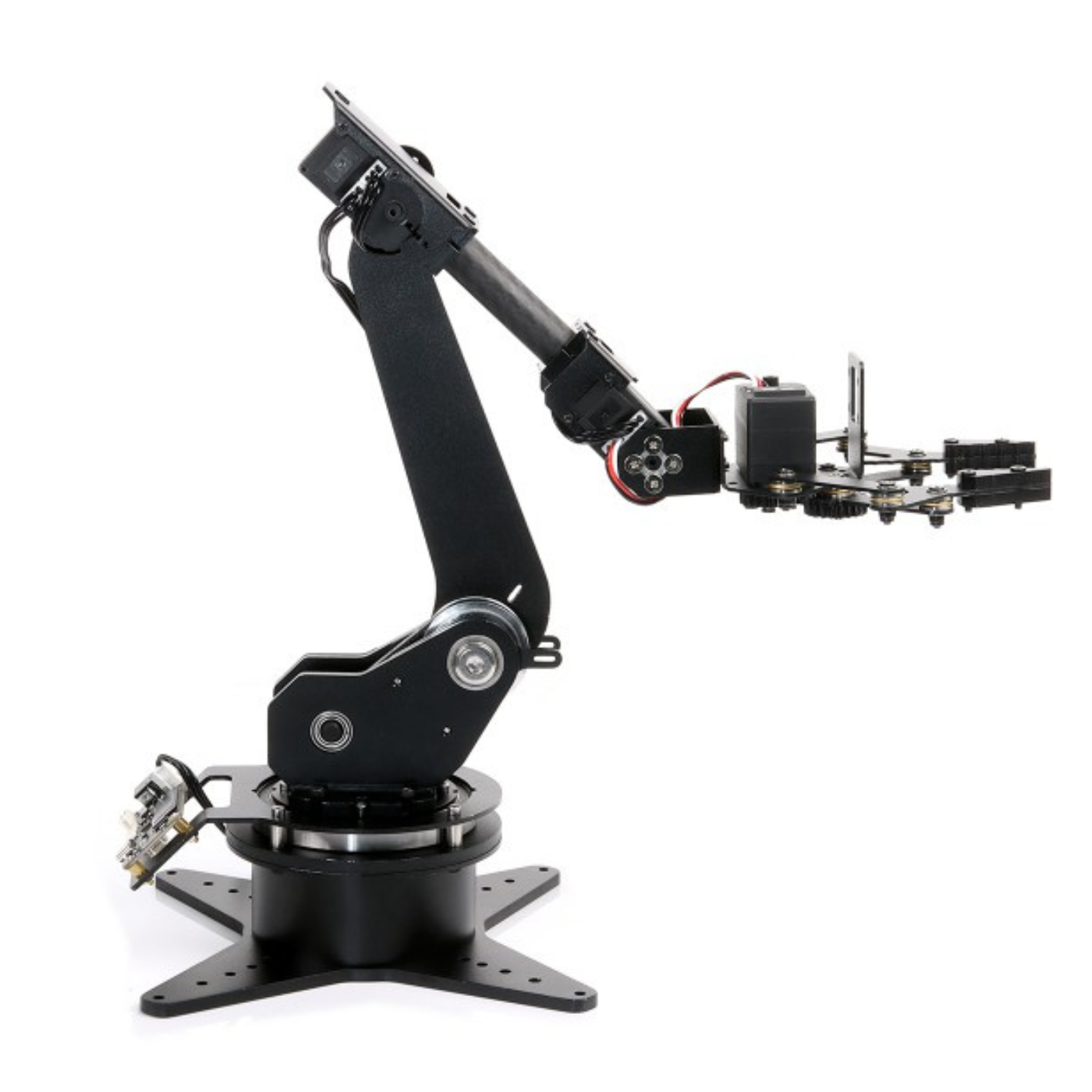 Waveshare 5-DOF High-Torque Serial Bus Servo Desktop Robotic Arm Kit based on ESP32