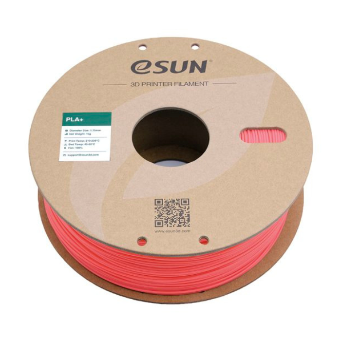 eSun 1.75mm 3D Printing Filament PLA+ 1kg Pink Color