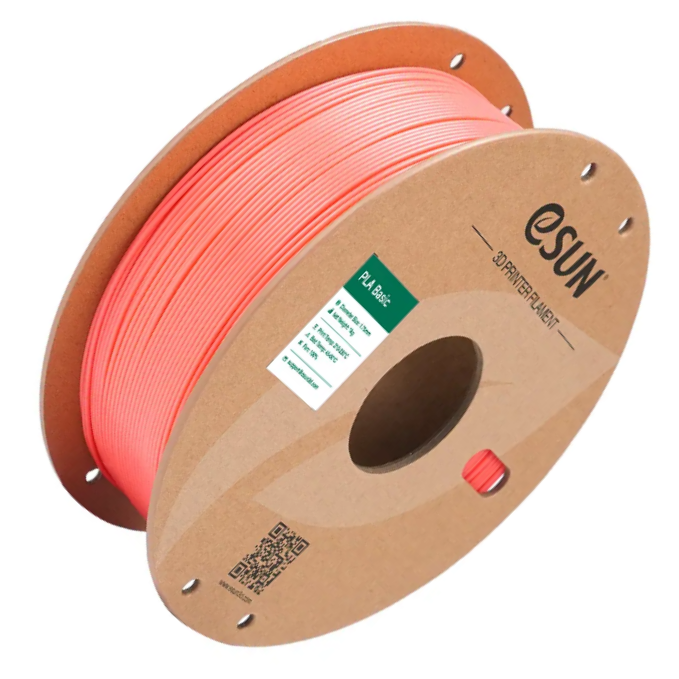 eSun PLA-Basic 3D Printing Filament 1.75mm 1kg Pink Color - Image 3