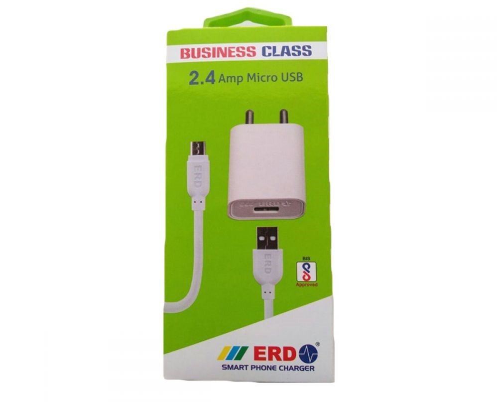 ERD 5V 2.4A adapter with MicroUSB cable - Image 2