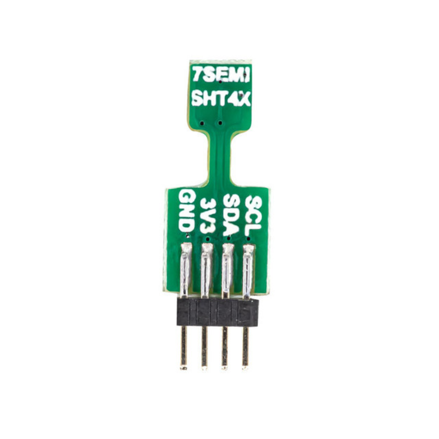 7Semi SHT40 Temperature & Humidity Sensor Breakout Board with 1.27mm Pitch
