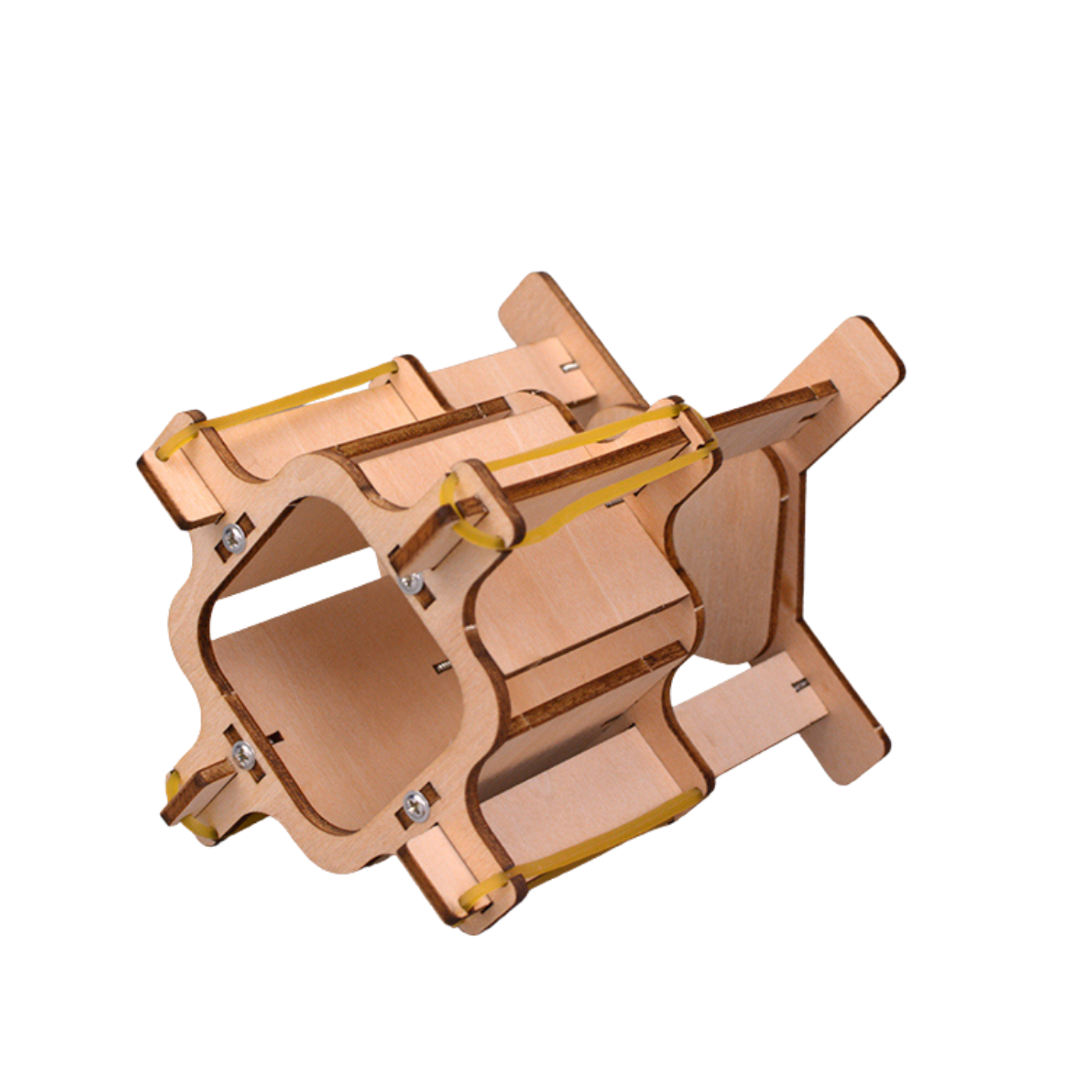 Pludo STEM Kit Spring Force – Shock Absorber DIY Science Experiment Kit for Kids 11–14 | Grade 6–8 Mechanics & Force Model - Image 3