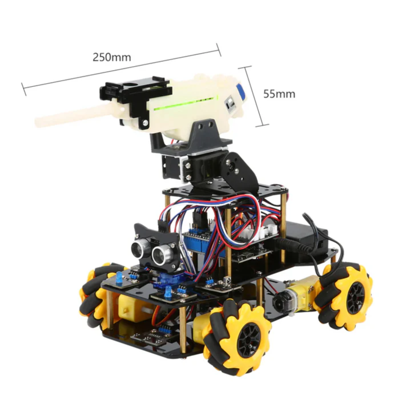 ACEBOTT ESP32 Shooting Car Expansion Pack with Scope & Water Bullet - QD005