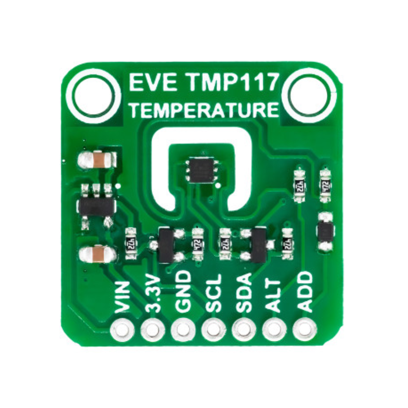 7Semi TMP117 Accurate Digital Temperature Sensor Breakout I2C