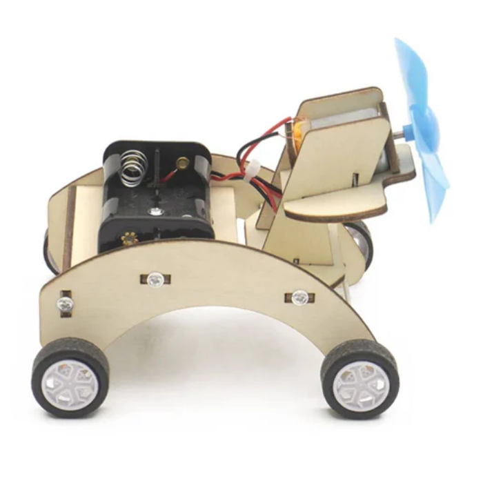 DIY Windmill Car Kit – Educational Puzzle STEM Toy for Kids