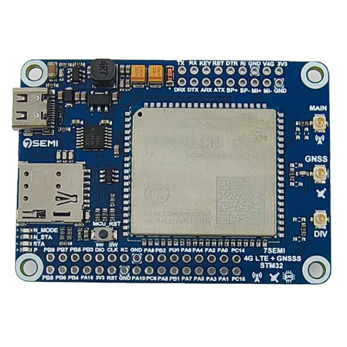 EC200U 4G LTE GNSS IoT Smart Modem with In-Built STM32 MCU - 7Semi - Image 10