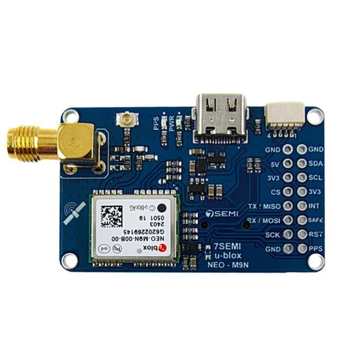 NEO-M9N GPS Breakout Board for Precision GNSS Positioning - 7Semi - Image 9