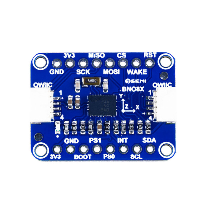 BNO086 9-DOF VR IMU Orientation Qwiic Fusion Breakout -7Semi