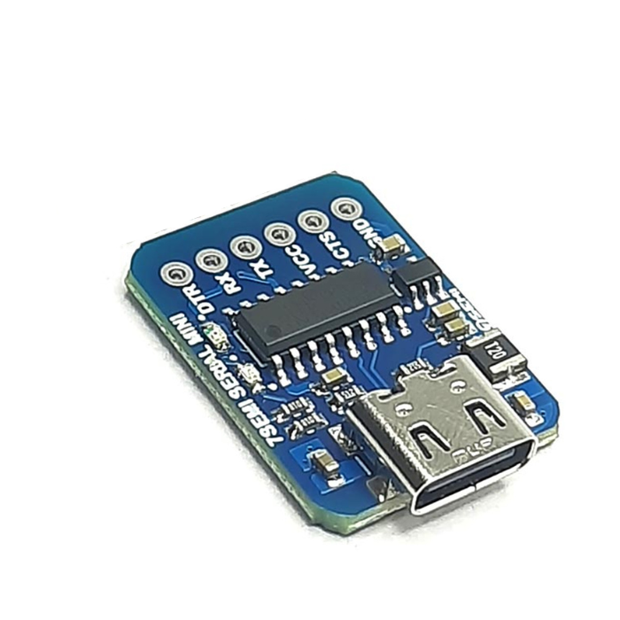 CH340C USB Type C to TTL Serial Converter Breakout Board -7Semi - Image 2