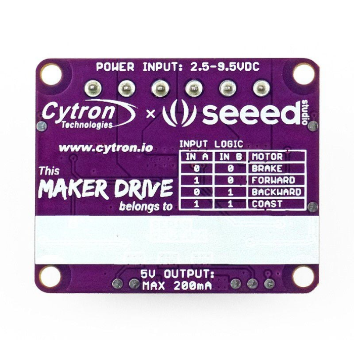 Cytron Maker Drive H-Bridge Motor Driver for Beginner - Image 4