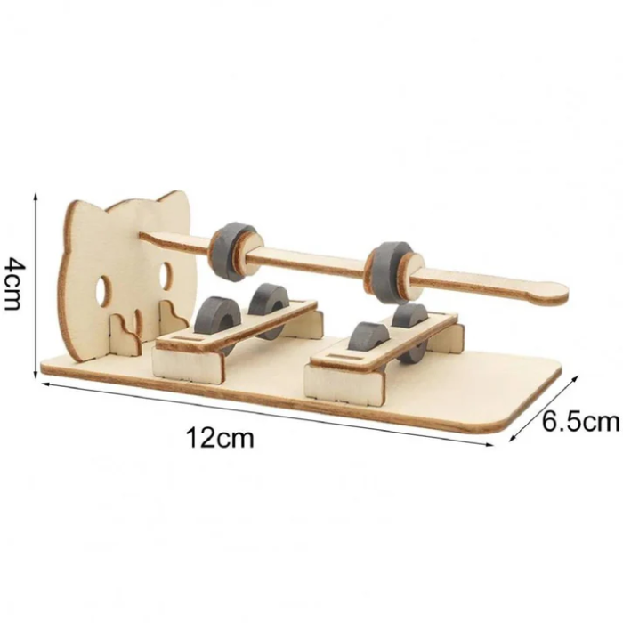 DIY Wooden Levitating Magnet STEM Kit for Kids - Image 2