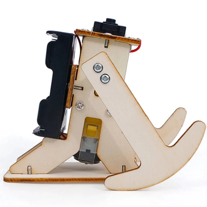 DIY Wooden Walking Robot Experimental Stem Kit Toy - Image 3