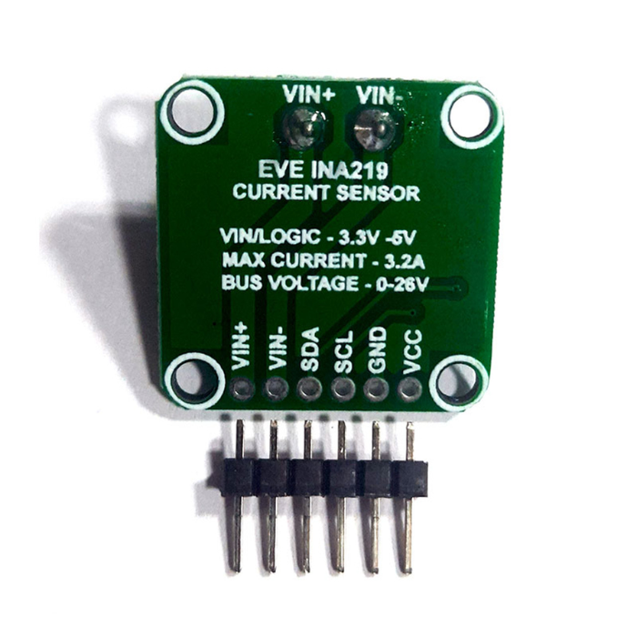 INA219 I2C Voltage, Current, Power Monitor Sensor Breakout Board -7Semi - Image 2