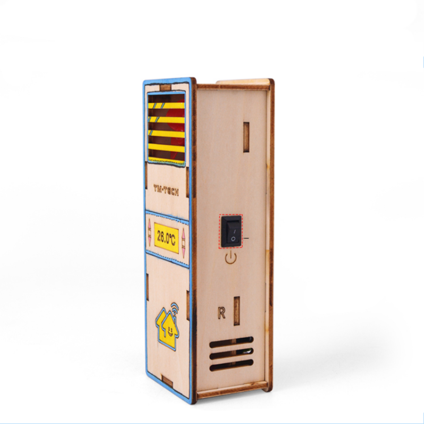 Pludo DIY Air Conditioner STEM Kit – DIY Science Kit for Kids 8–11 | Grade 3–5 Air Conditioning Model