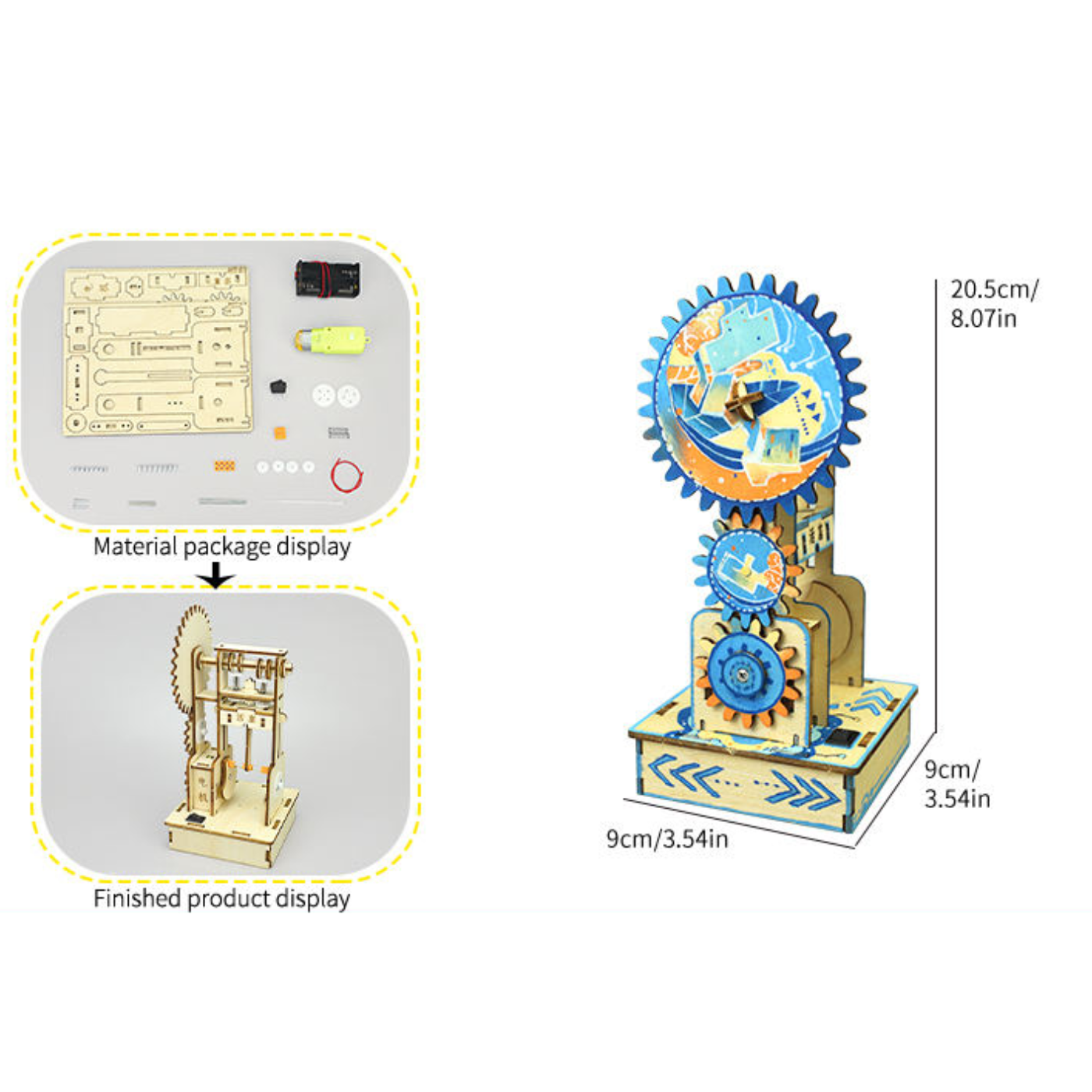 Pludo Internal Combustion Engine Model Educational Toy – Energy Conversion STEM Kit for Ages 11–14 | Grade 6 to 8 - Image 2