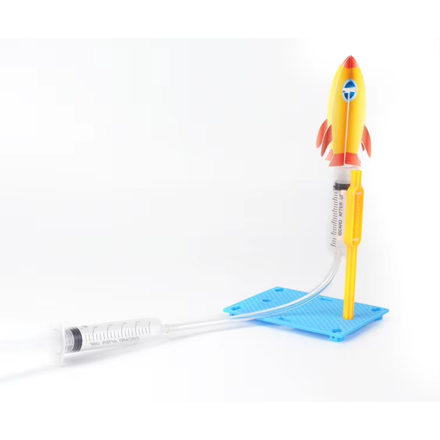 Pludo Rocket Launcher Kit DIY Science Kit – Learn Air Pressure & Rocket Launch Concepts for Ages 8–11 | Grade 3–5 - Image 6