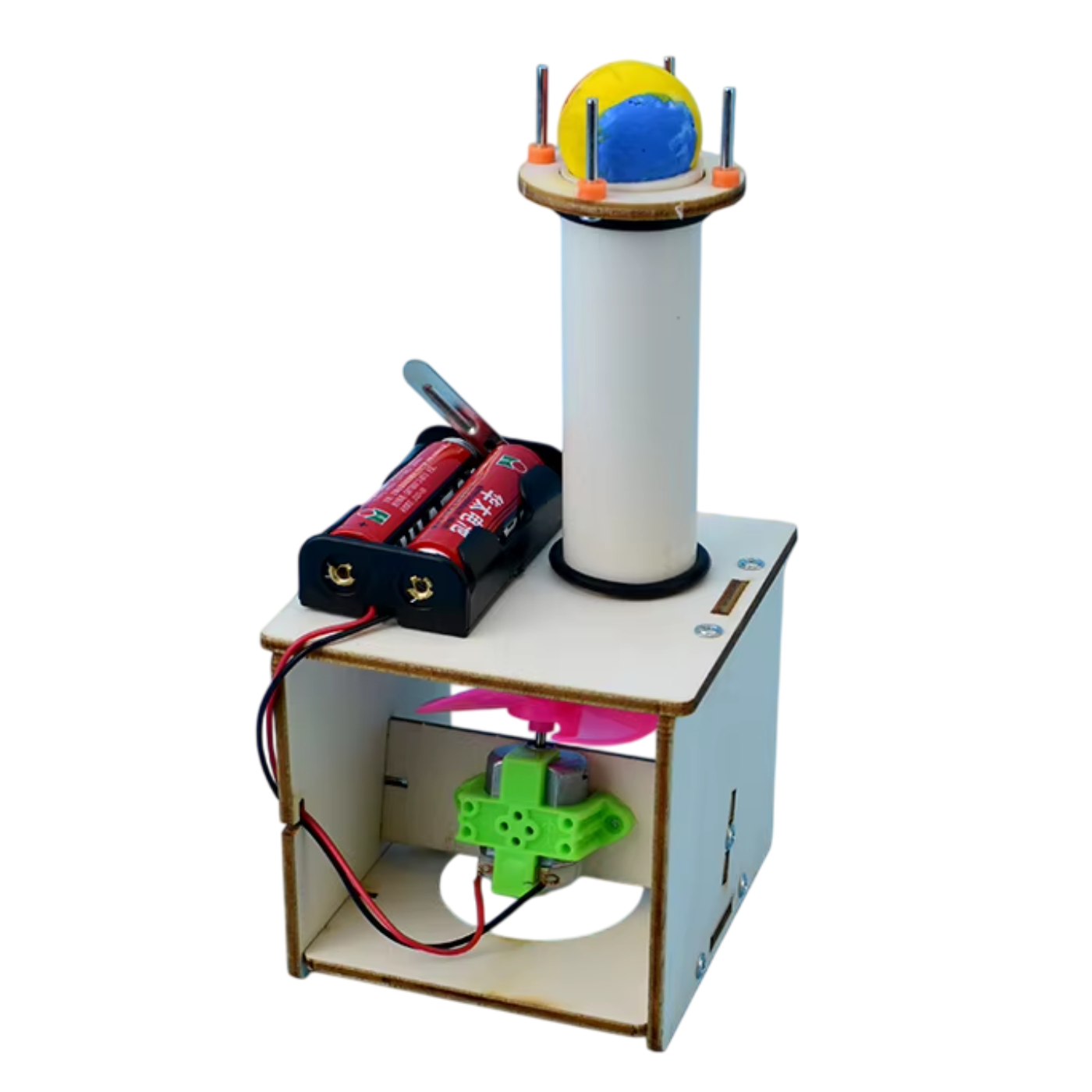 Pludo STEM Kit AirGlide – DIY Science Kit for Kids 11–14 | Grade 6–8 Bernoulli’s Principle Air Levitation Experiment - Image 5