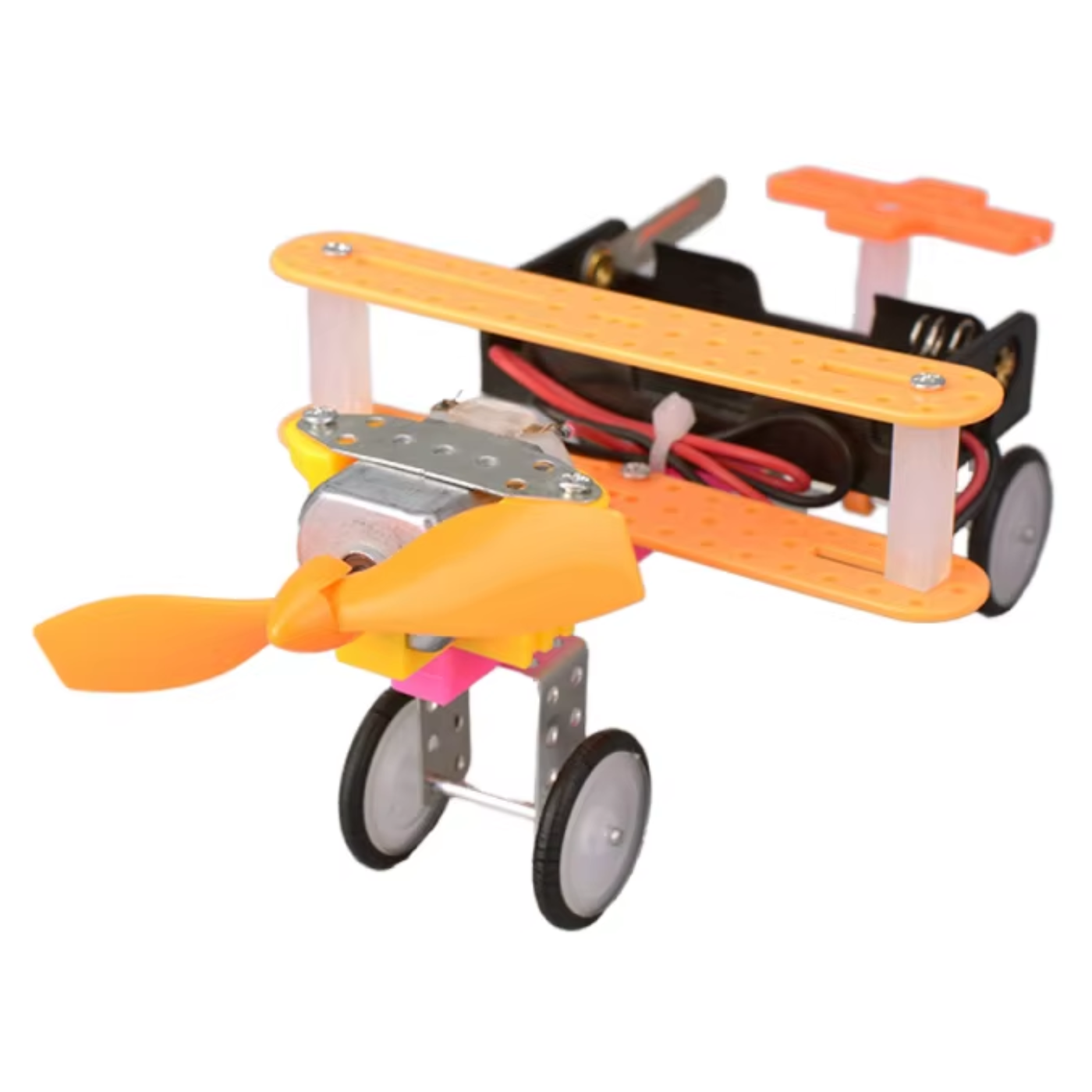 Pludo STEM Kit Power Flight – DIY STEM Toy for Kids 11–14 | Grade 6–8 Electrodynamic Conversion Airplane Project