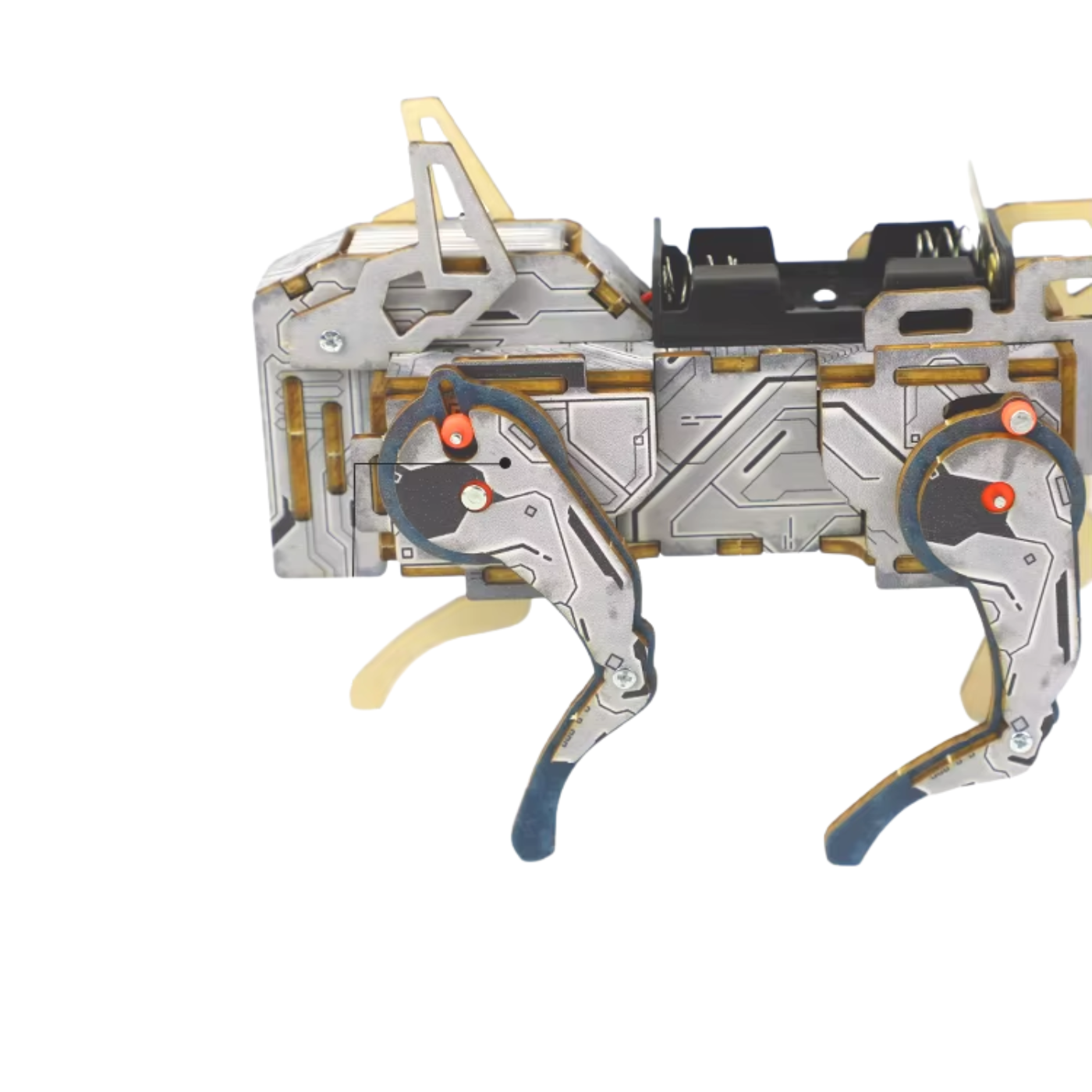 Pludo Sound Activated Robotic Dog DIY Kit – Learn Sound Detection and Mechanics for Ages 14–18 | Grade 9–10 - Image 7