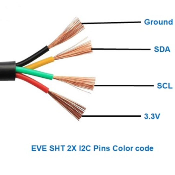 SHT41 16bit I2C Digital Humidity and Temperature Sensor Probe -7Semi - Image 2