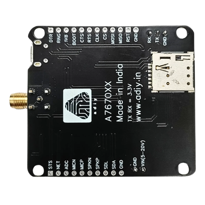 SIM A7670C 4G LTE Development Board with 4G Antenna - Image 2