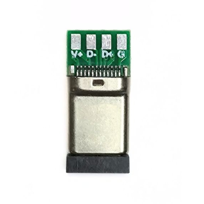 USB Type C PCB Male Breakout Board (4 Pin) -7Semi - Image 4