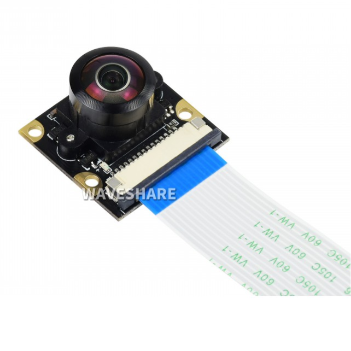 Waveshare RPi Camera (M) with Fisheye Lens