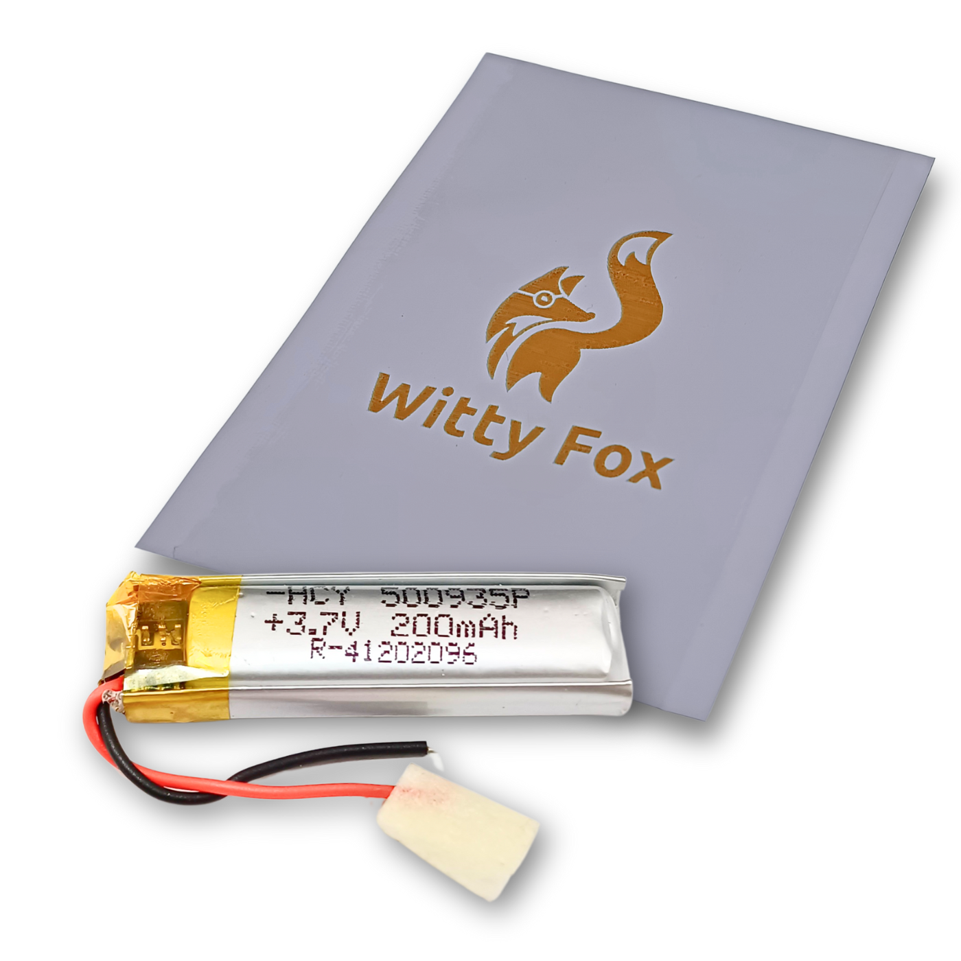 Witty Fox 200mAh Rechargeable 3.7V LiPo Battery for Drone - Image 3
